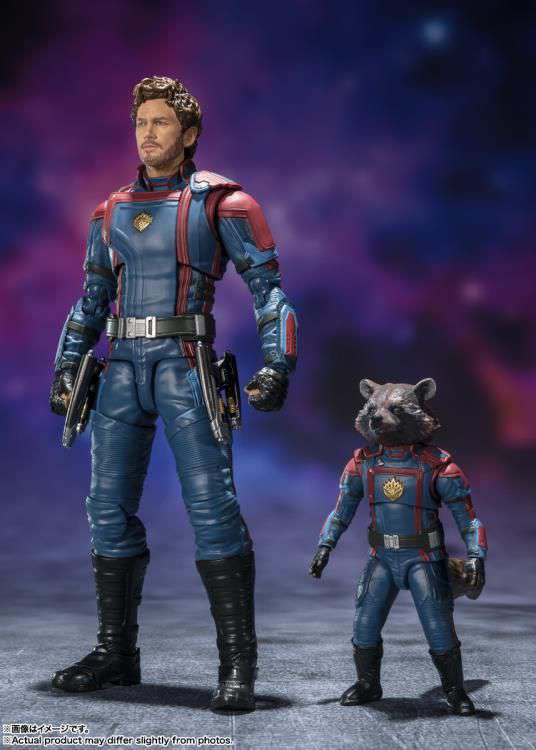 Star Lord & Rocket Raccoon S.H.Figuarts - Guardians of the Galaxy 3 bandai