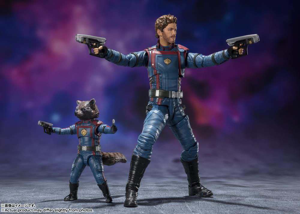 Star Lord & Rocket Raccoon S.H.Figuarts - Guardians of the Galaxy 3 bandai