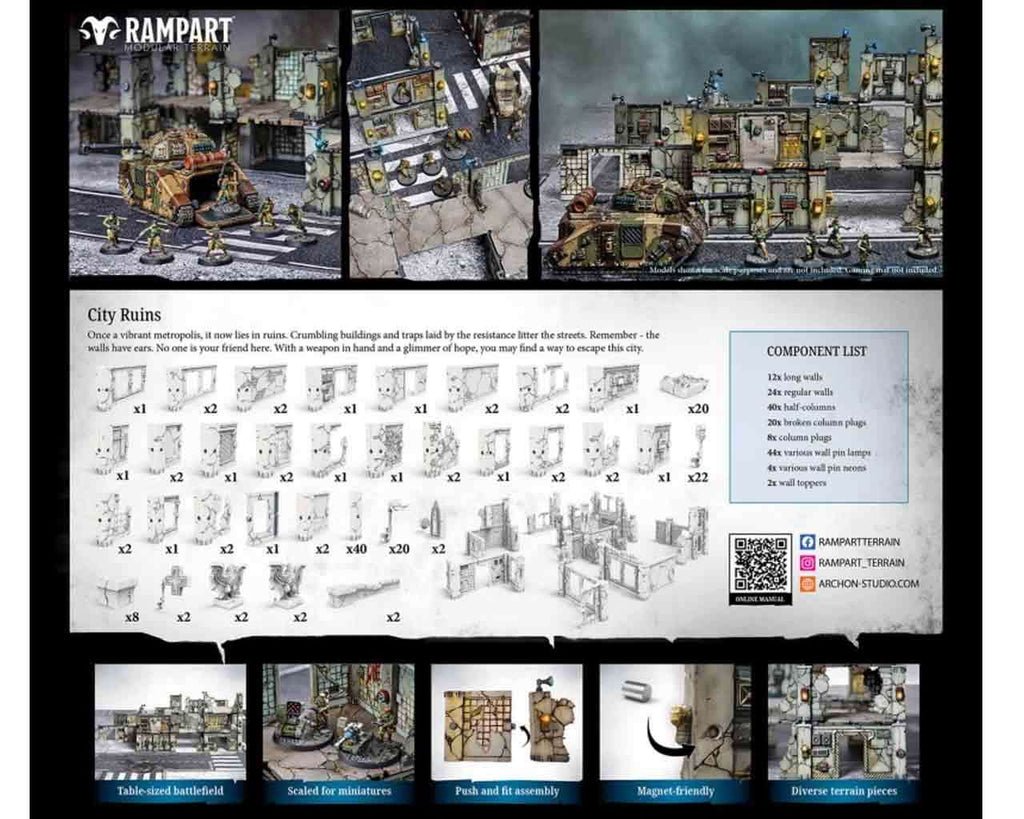 Rampart City Ruins Scenari archon games