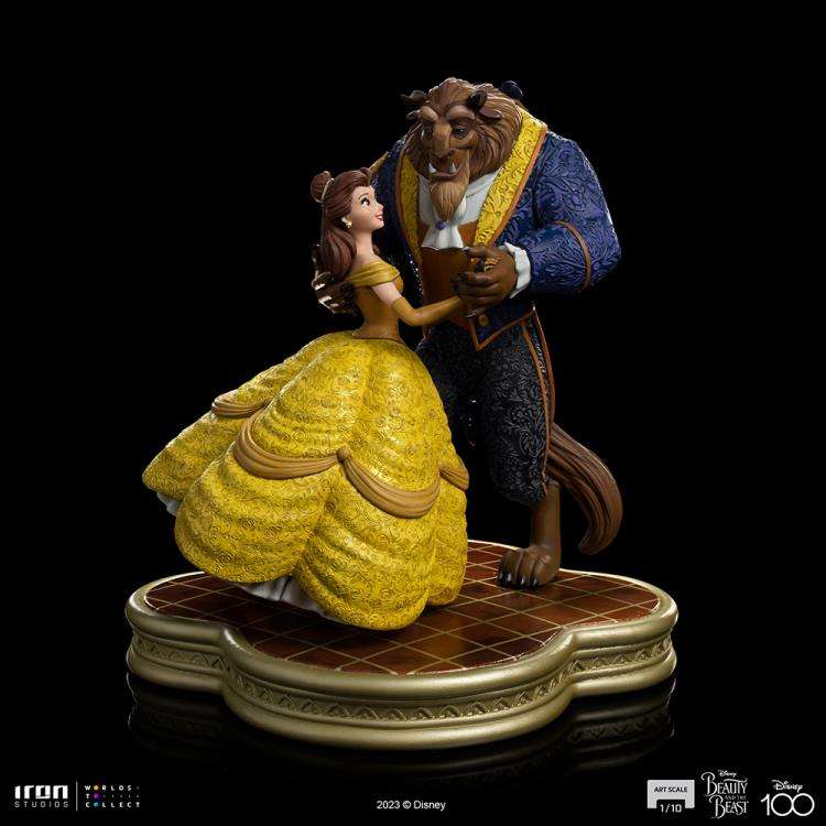 Beauty and the Beast 1/10 Statue iron studios