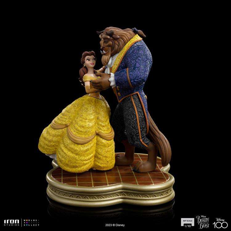 Beauty and the Beast 1/10 Statue iron studios