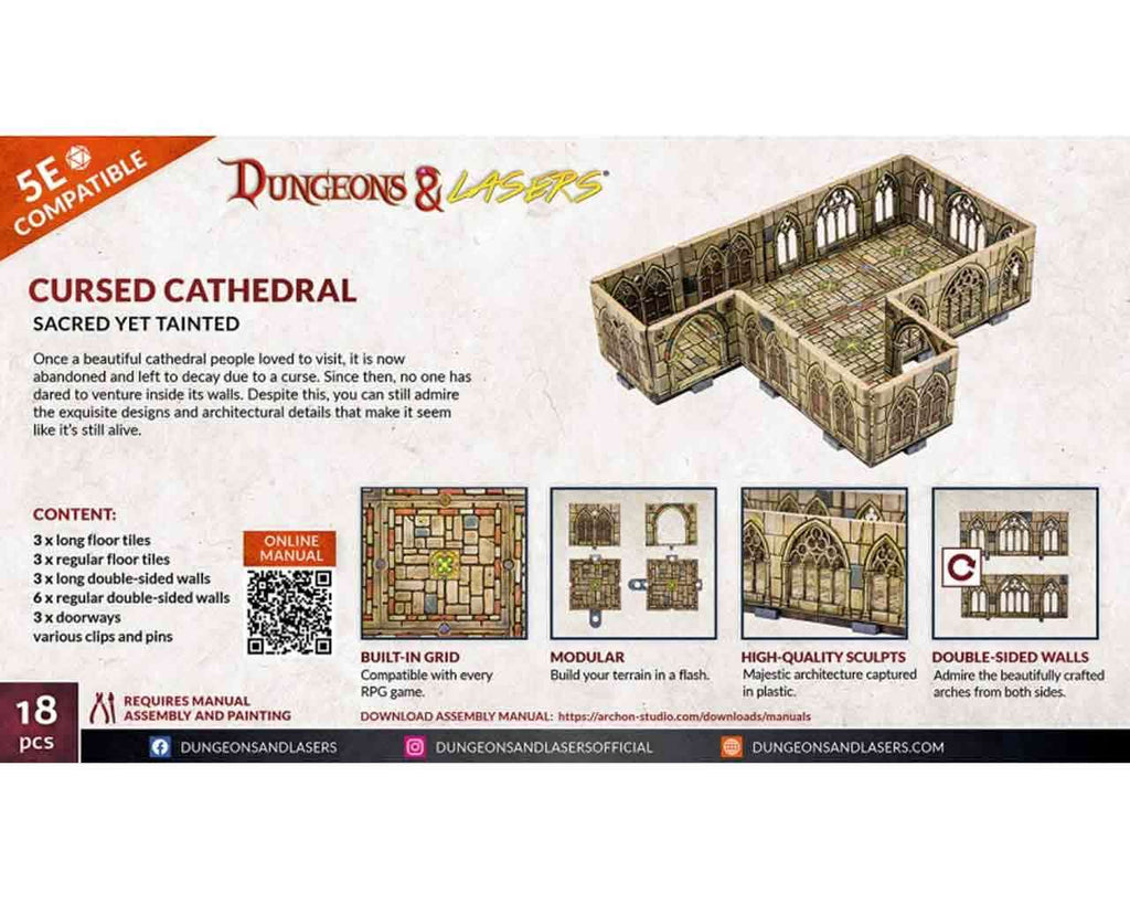 Dungeons & Lasers - Förbannad Katedral archon games