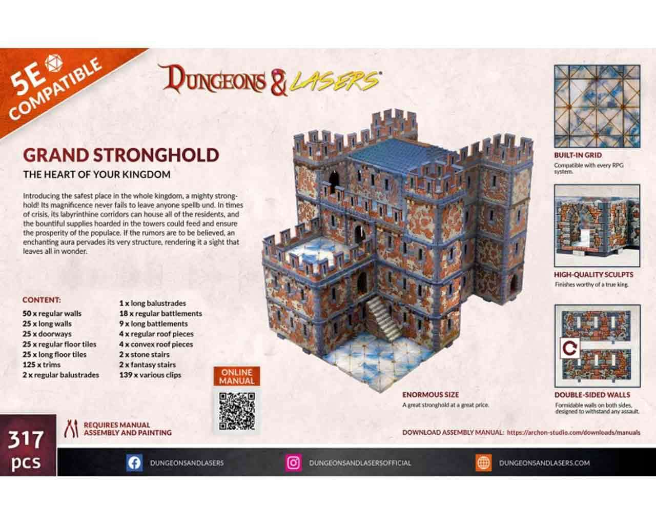 Dungeons & Lasers - Grand Stronghold archon games