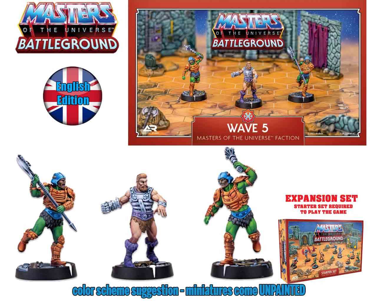 Masters of the Universe: Battleground - Wave 5 - Faction Edition archon games