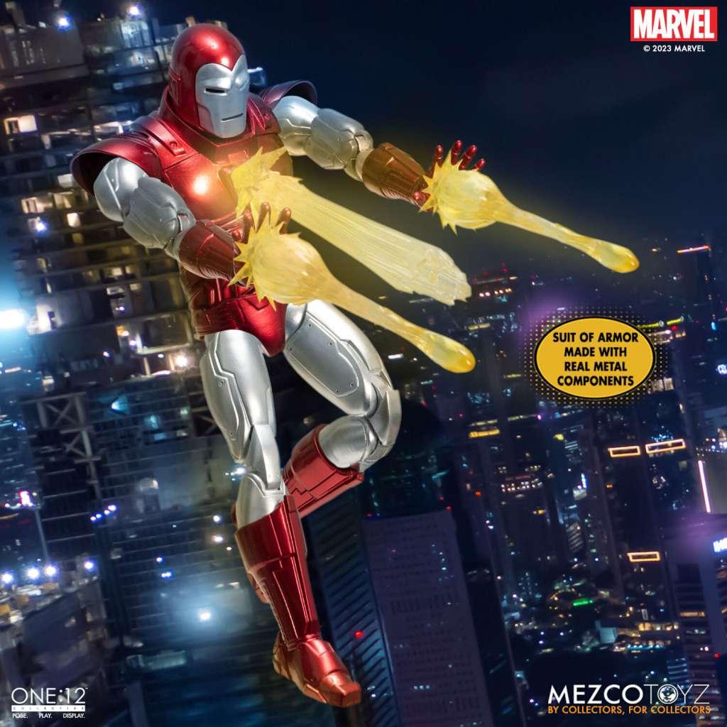 One:12 Collective Iron Man Silver Centurion Edition - Robotto