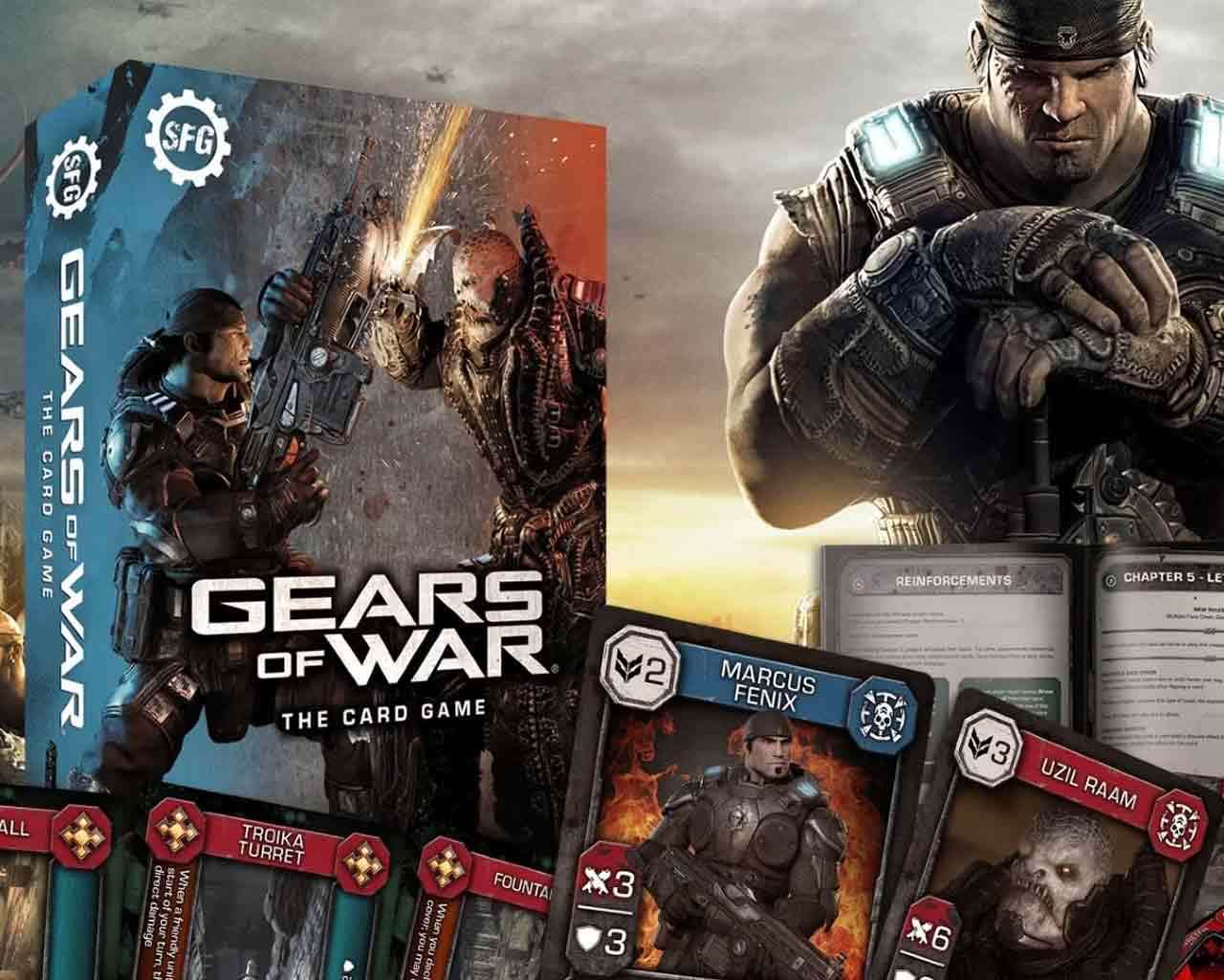 Gears of War: The Card Game - Engelska steamforged games