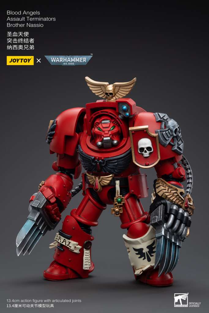 Warhammer 40K Blood Angels Assault Terminators - Brother Nassio joytoy