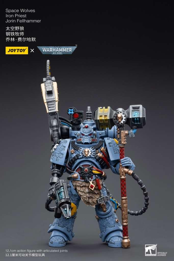 Wh40k Space Wolves Iron Priest Jorin Fellhammer Figur - Robotto