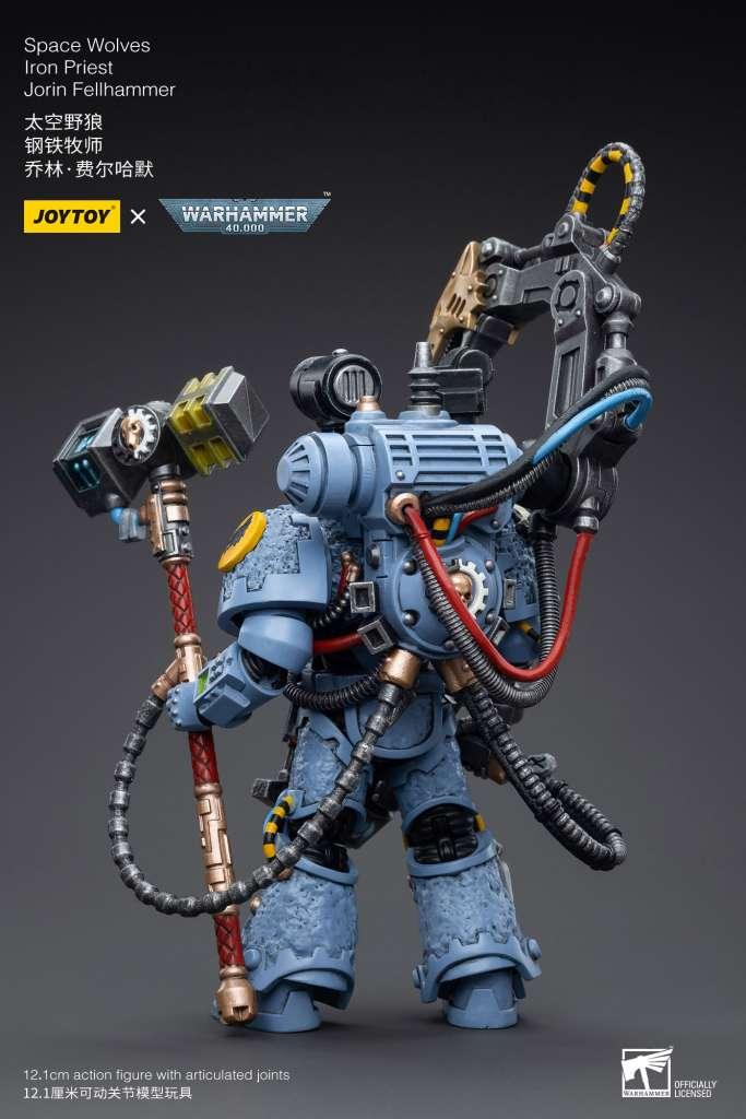 Wh40k Space Wolves Iron Priest Jorin Fellhammer Figur - Robotto