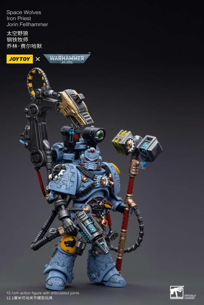 Wh40k Space Wolves Iron Priest Jorin Fellhammer Figur - Robotto