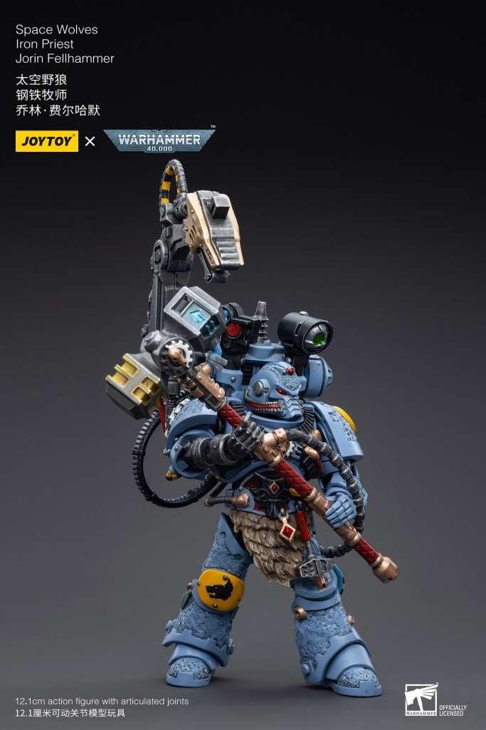 Wh40k Space Wolves Iron Priest Jorin Fellhammer Figur - Robotto