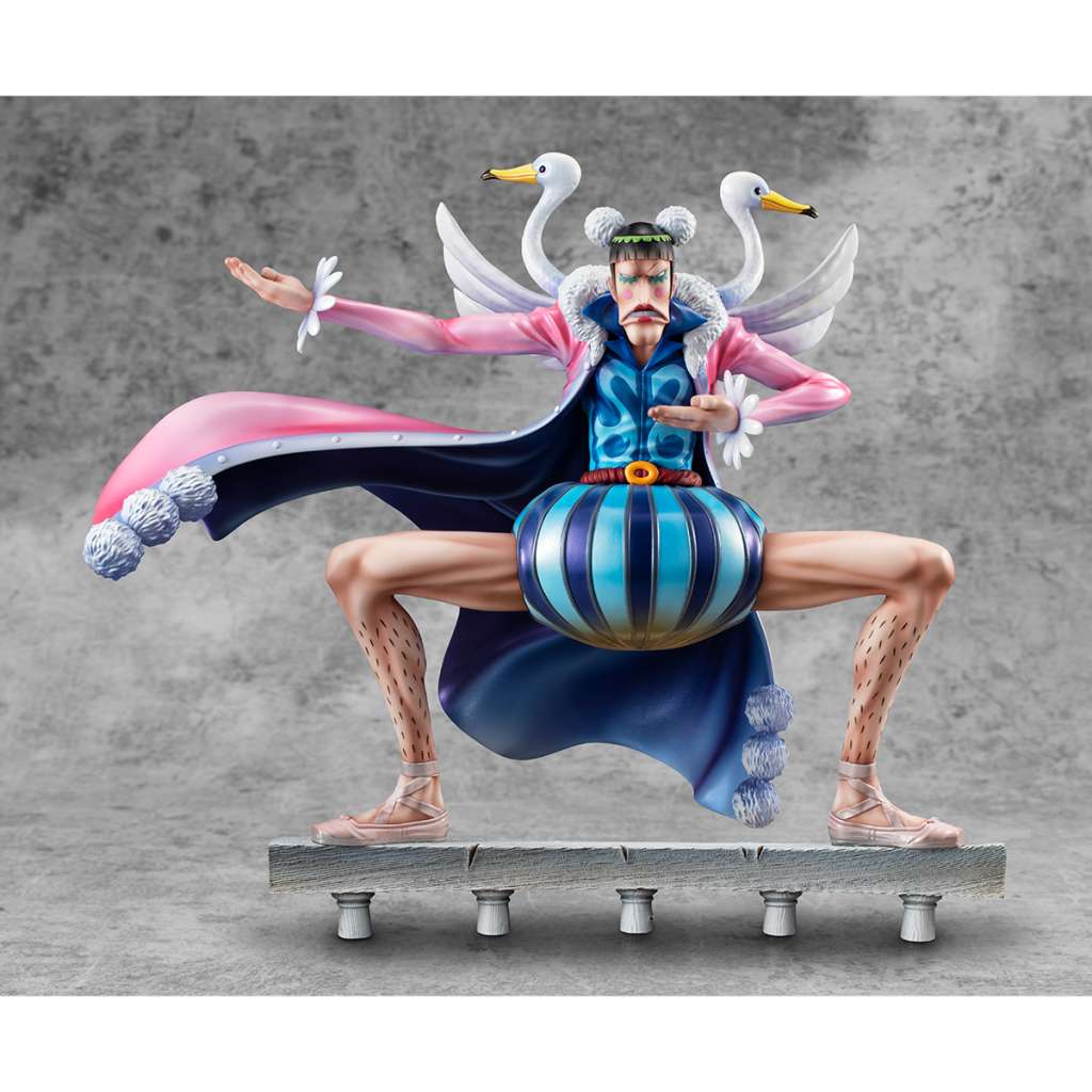 One Piece Pop Mr.2 Von Clay Statue megahouse