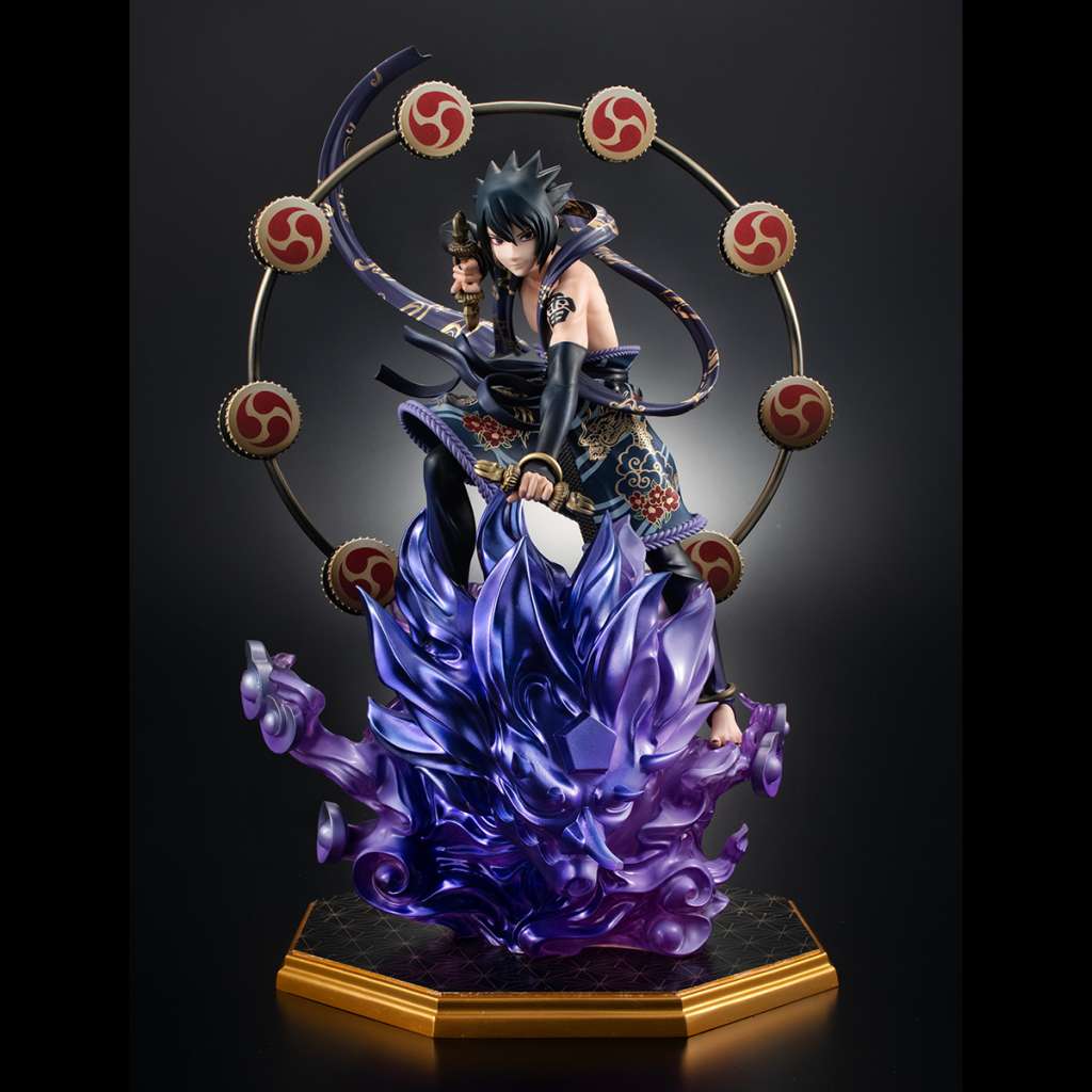 Naruto Shippuden Sasuke Thunder God Staty megahouse