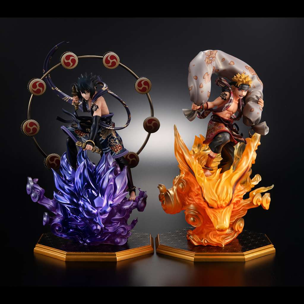 Naruto Shippuden Naruto & Sasuke Gud Gem Set megahouse
