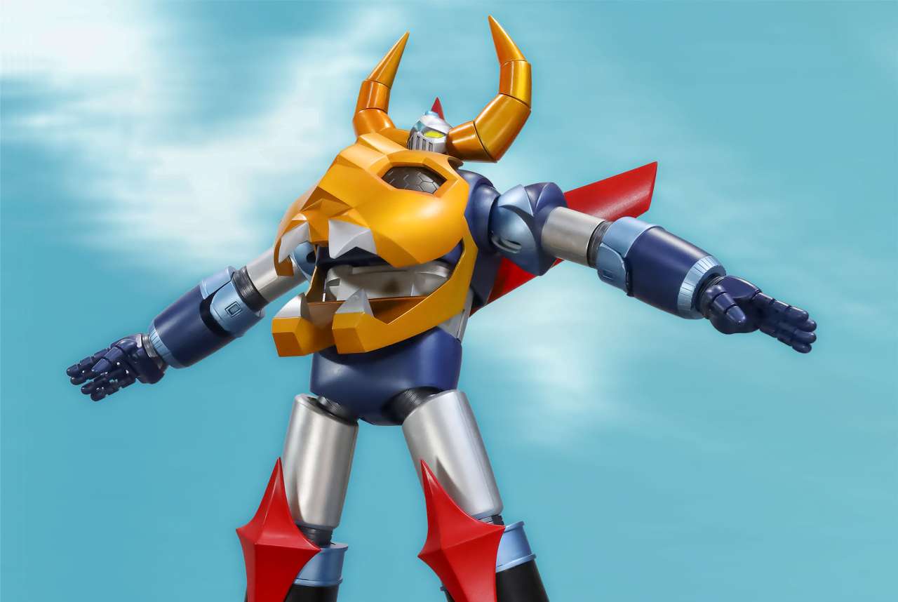 Grand Action Bigsize Model Gaiking Robotto