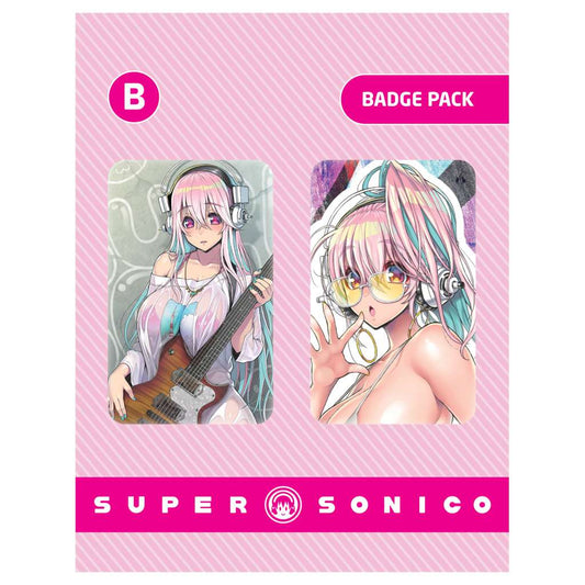 Super sonico pin Emblem / Pin pack ver b