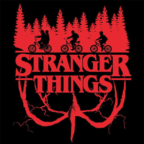 Stranger Things Logo Flip Deep Canvas pyramid international