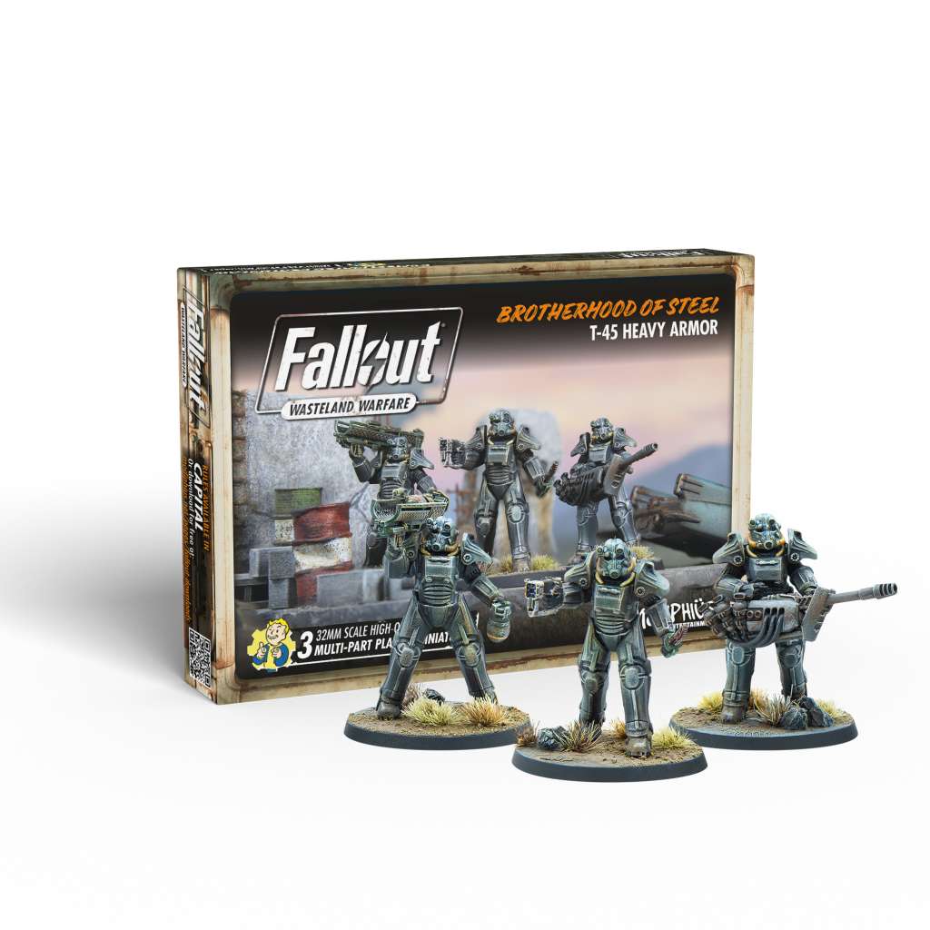 Fallout WW Brotherhood of Steel Heavy Armor (T-45) modiphius