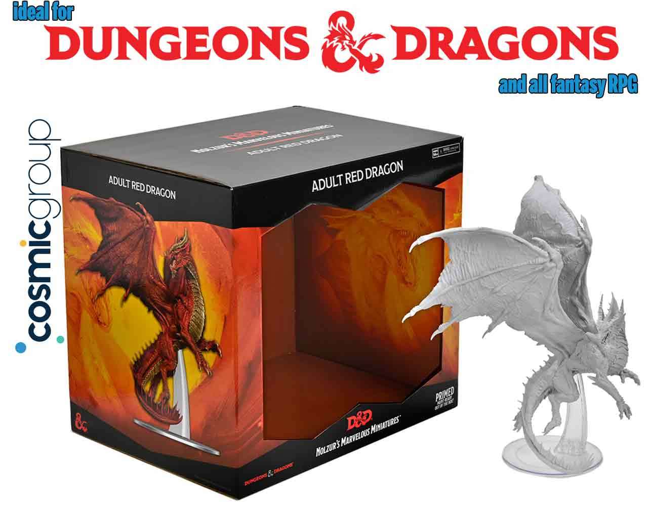 D&D Nolzur's Marvelous Unpainted Miniatures: Adult Red Dragon wizkids