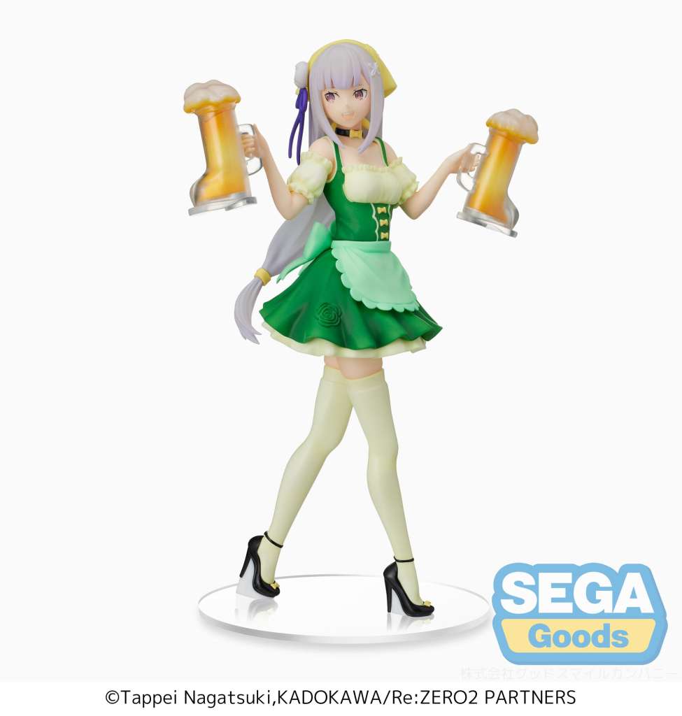 Rezero Emilia Oktoberfest SPM Figur sega