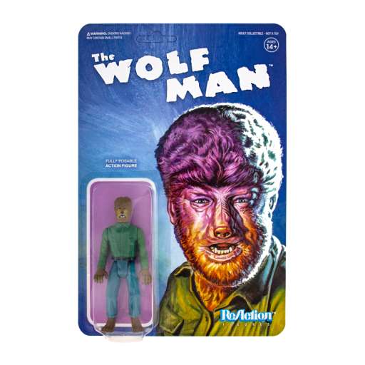 Universal Monsters Wolf Man ReAction Figur super 7