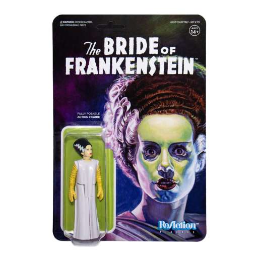 Universal Monsters Bride of Frankenstein ReAction Figur super 7