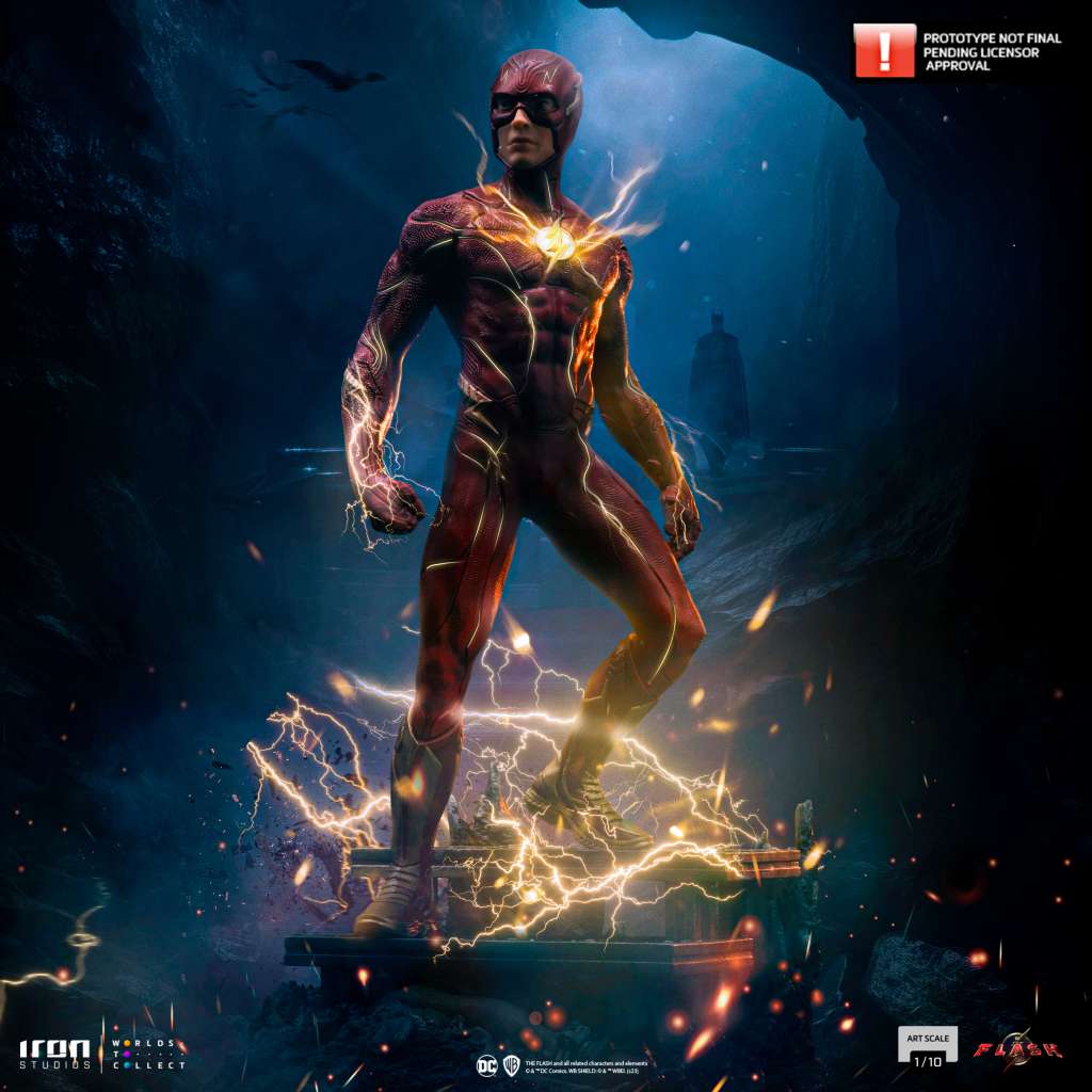 Flash - The Flash Movie Staty 1/10 iron studios