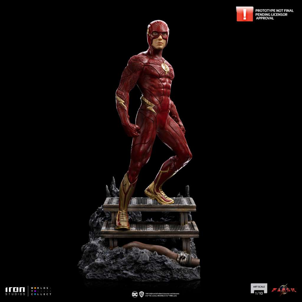 Flash - The Flash Movie Staty 1/10 iron studios