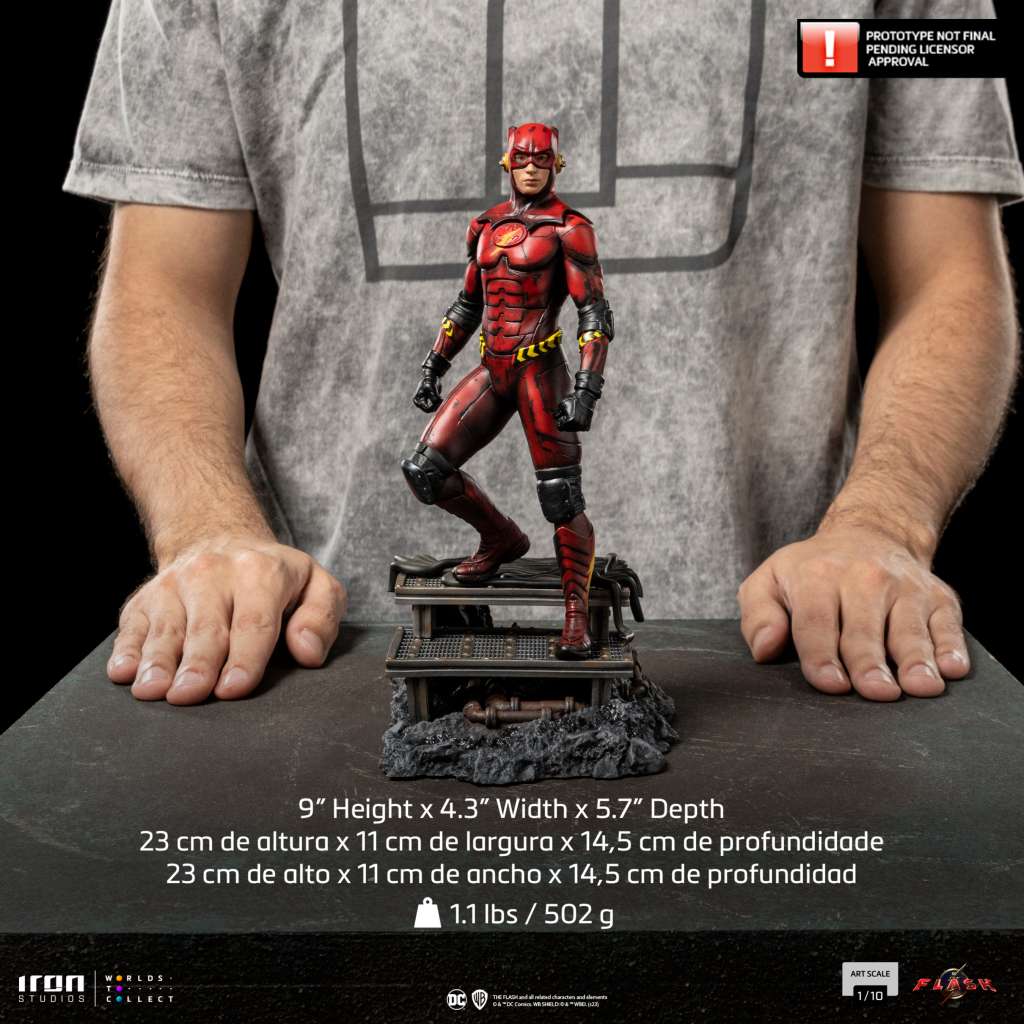 Flash Alternativ Version - Statue 1/10 - The Flash Movie iron studios