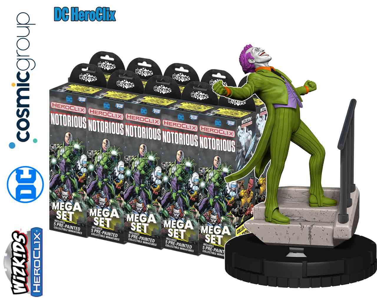 DC HeroClix: Notorious Booster Brick wizkids