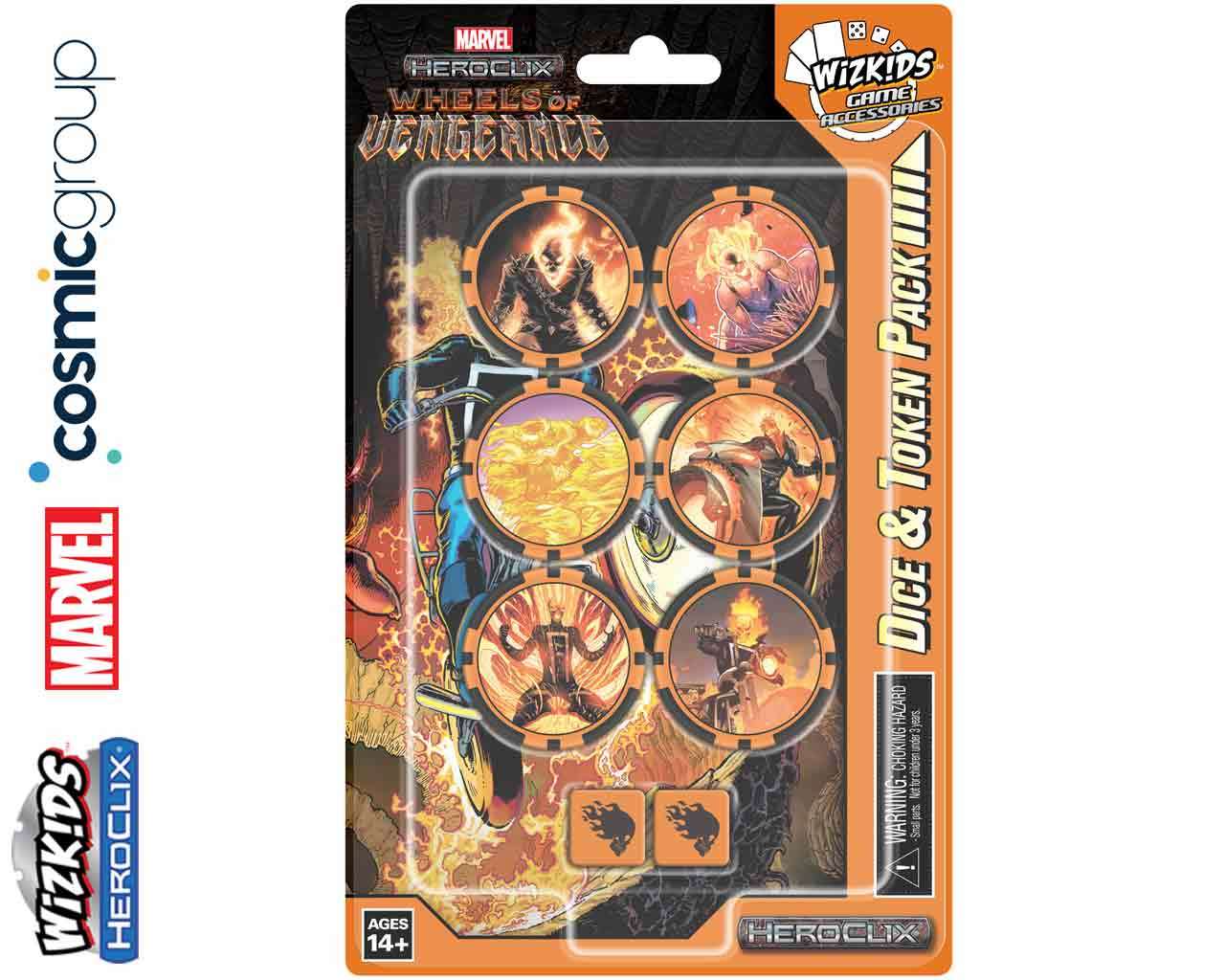 Marvel HeroClix: Wheels of Vengeance Dice and Token Pack wizkids