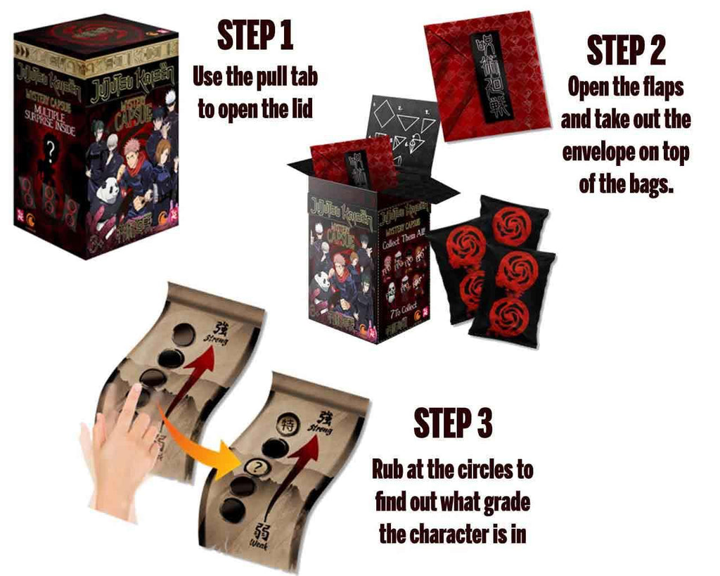 Jujutsu Kaisen Förbannade Kapslar - Display (12) - Robotto