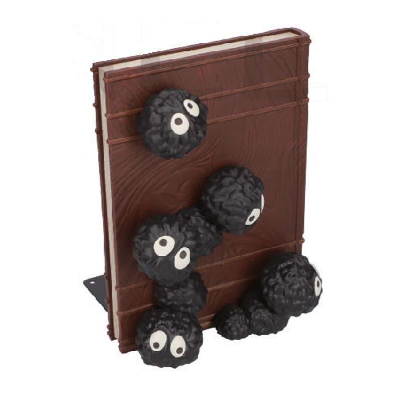 Totoro Makkuro Kurosuke Bokstöd studio ghibli