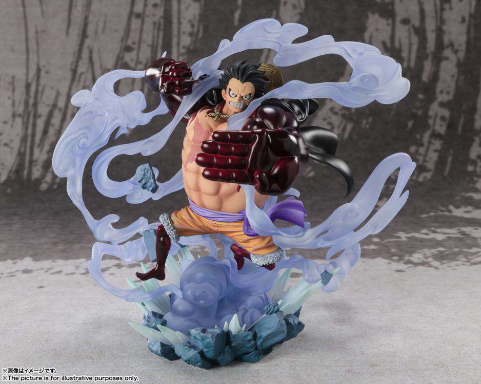 One Piece Zero Luffy Gear 4 Onigashima Rerun - Samlarfigur bandai