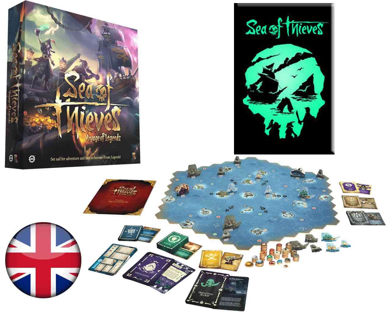 Sea of Thieves: Voyage of Legends - Brädspelet steamforged games