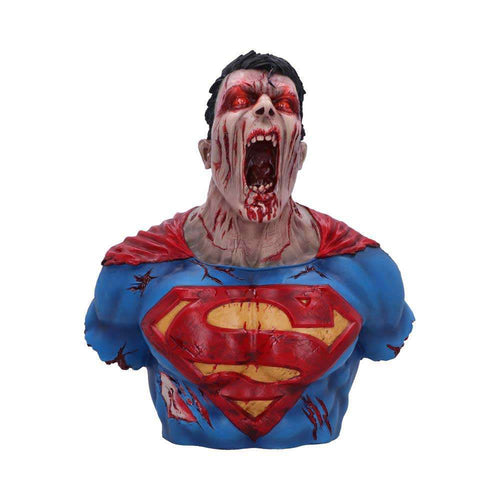 Superman Deceased Zombie Bust – En Mörk och Fascinerande Samlarartikel nemesis now