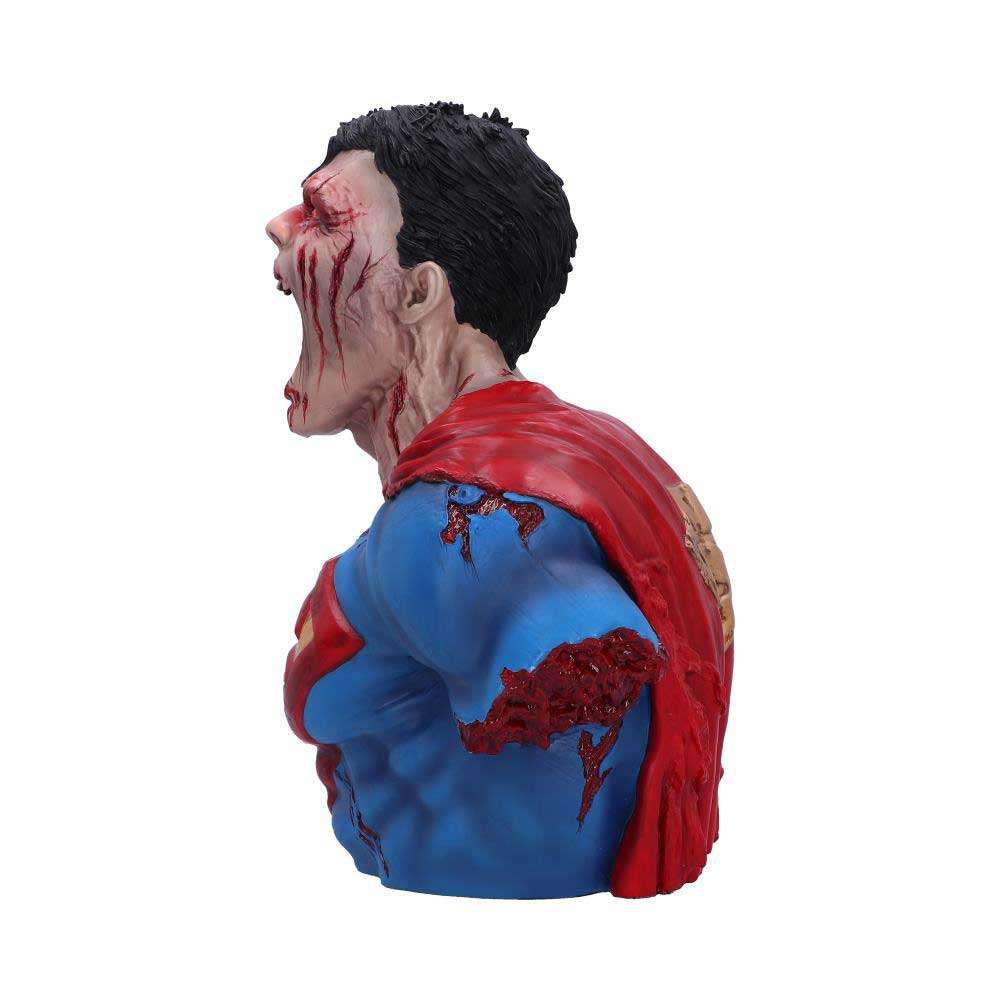 Superman Deceased Zombie Bust – En Mörk och Fascinerande Samlarartikel nemesis now