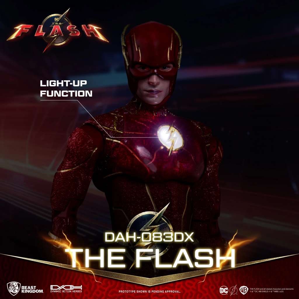 The Flash D.A.H. Deluxe Actionfigur beast kingdom