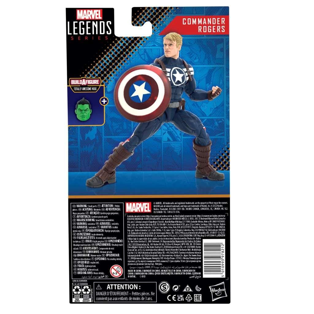 Marvel Legends Commander Rogers Action Figure - Robotto