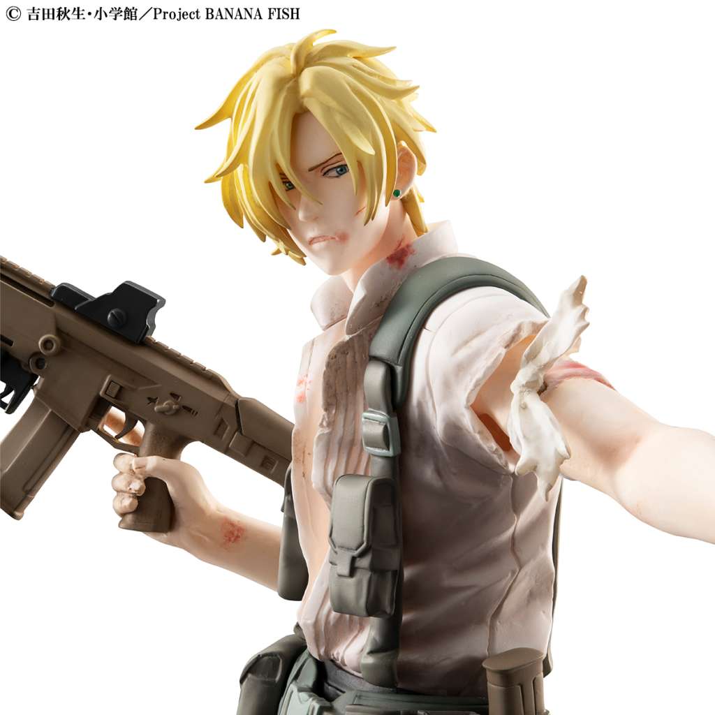 Banana Fish G.E.M. Ash Lynx 5th Anniversary Statue megahouse