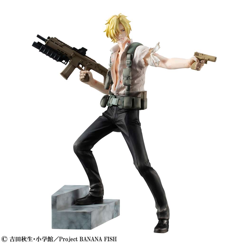 Banana Fish G.E.M. Ash Lynx 5th Anniversary Statue megahouse