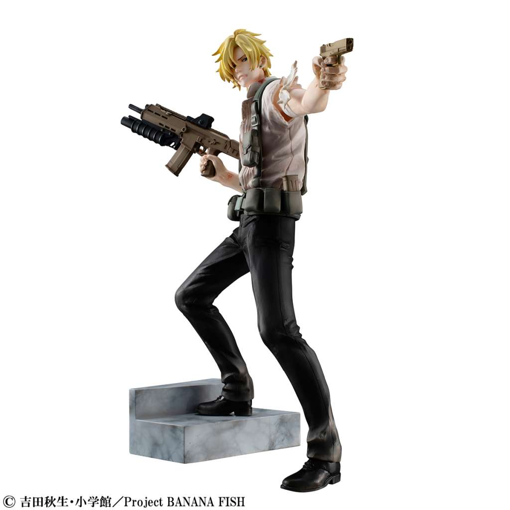 Banana Fish G.E.M. Ash Lynx 5th Anniversary Statue megahouse