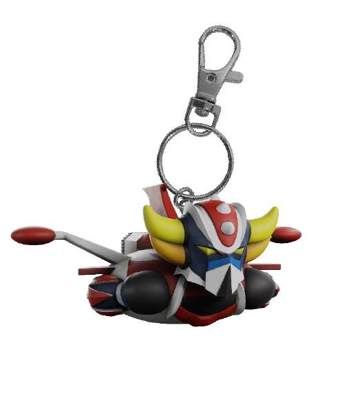 Grendizer Spazer Chibi Nyckelring plastoy