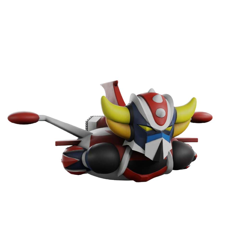 Grendizer Spazer Chibi Sparbössa plastoy