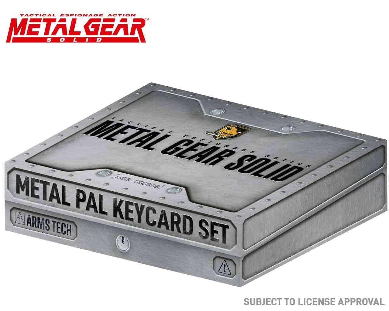 Metal Gear Solid Limited Edition Set of 3 Nyckelkort - Robotto