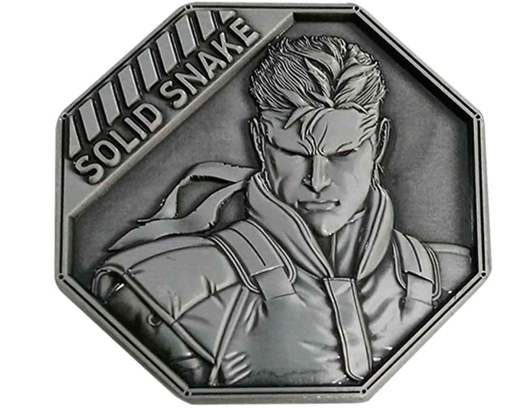 Metal Gear Solid Limited Edition Solid Snake Samlarmynt fanattik