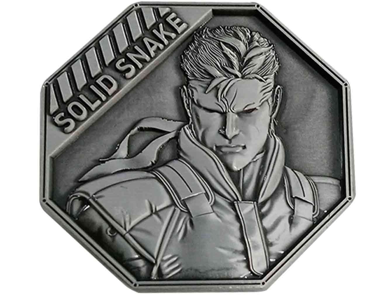 Metal Gear Solid Limited Edition Solid Snake Samlarmynt fanattik