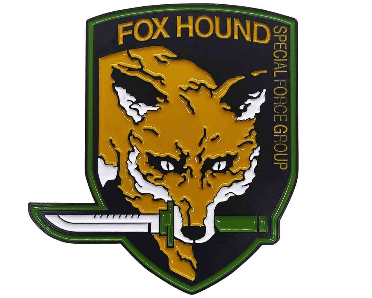 Metal Gear Solid FOXHOUND Insignia Limited Edition Ingot fanattik