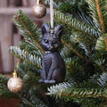 Pawzuph Svart Hornad Katt Hängande Ornament - Robotto
