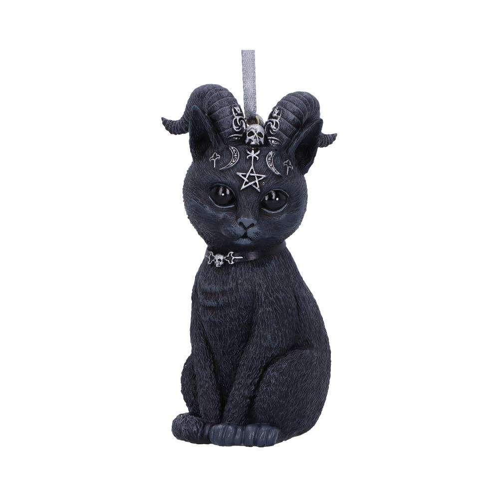 Pawzuph Svart Hornad Katt Hängande Ornament - Robotto